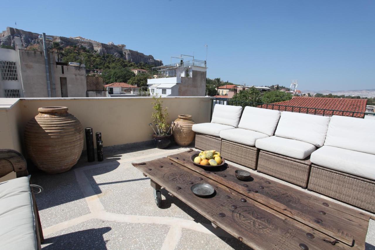 Plaka Two-Storey Penhouse With Acropolis Views Pl6 Atény Exteriér fotografie