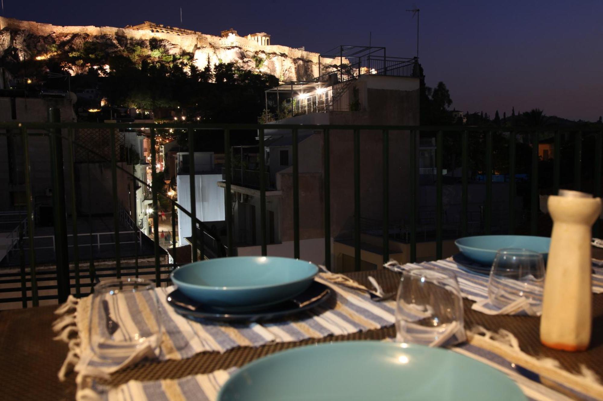 Plaka Two-Storey Penhouse With Acropolis Views Pl6 Atény Exteriér fotografie